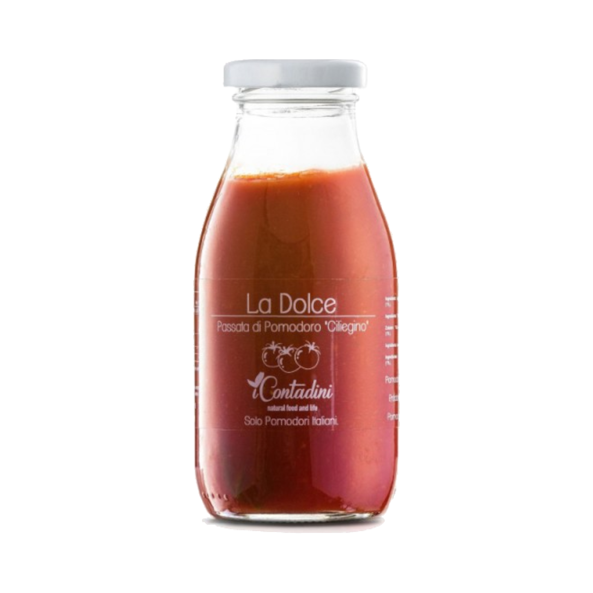 Cherry tomatoes puree